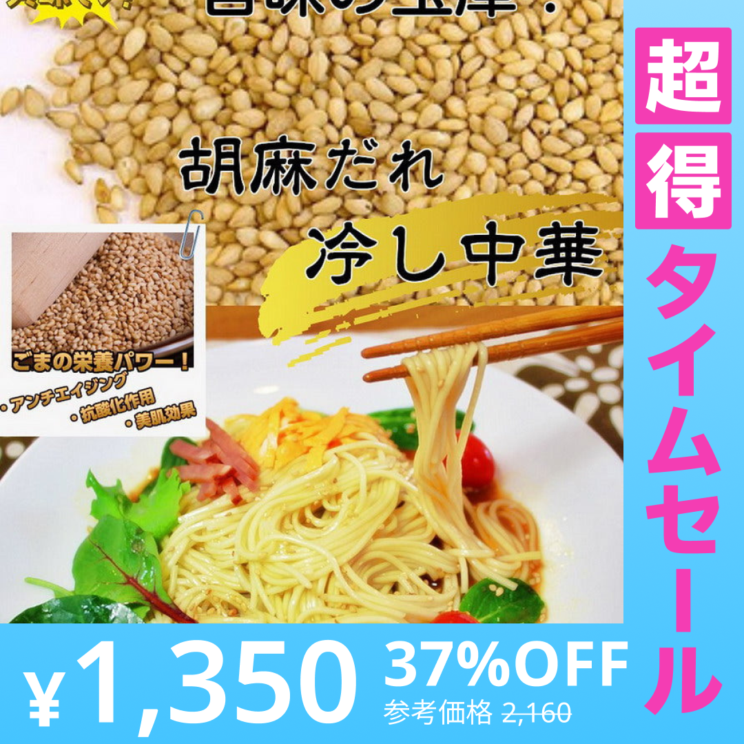 【超得ハイパーSALE】冷麺お試しセット(6人前)特製 胡麻ダレ冷やし中華 ノンフライの九州熟成麺で健康指向 保存食 ギフト 御中元 内祝