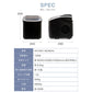 (カラー：ブラック/タイプ：ノーマルタイプ)製氷機 最短6分 simplus 高速製氷 SP-CED03 自動製氷 コンパクト 家庭用 レジャー アウトドア シンプラス【メーカー保証1年】