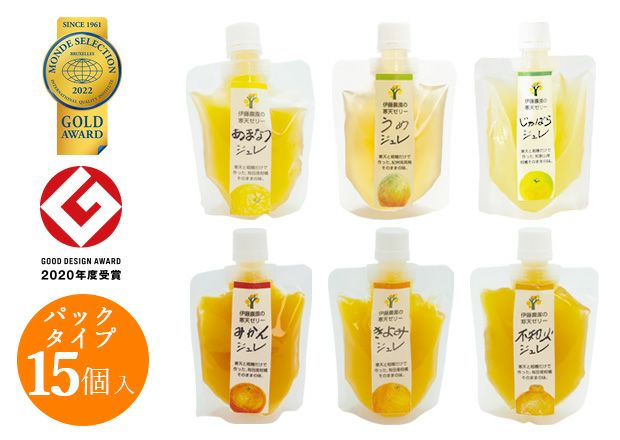 ※ﾋﾟｭｱﾌﾙｰﾂ寒天ｼﾞｭﾚ【150gﾊﾟｯｸ】15個