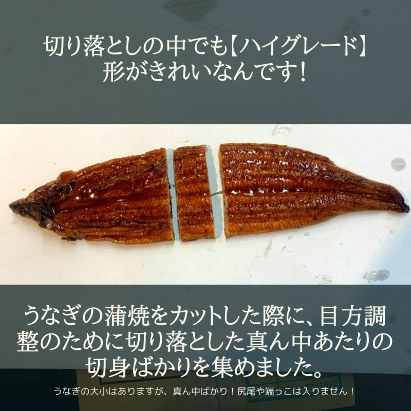 1kg【訳あり】炭火焼 うなぎの蒲焼き〈切り落とし〉
