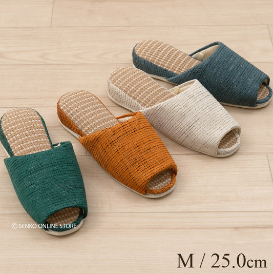 FOOT WELL ダッシュトゥ　スリッパ Mサイズ 約25.0cm　オレンジ
