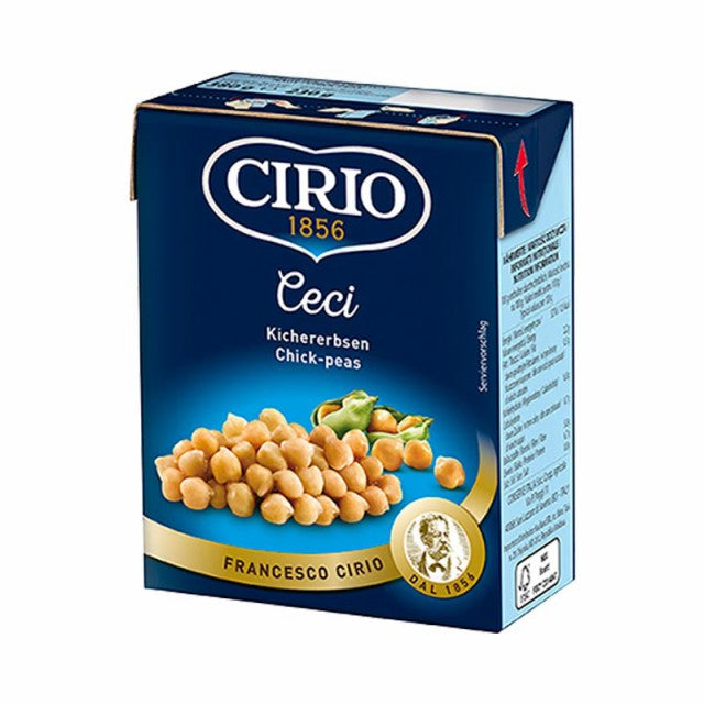 チリオ チェチ（ひよこ豆）水煮 (380g×５) CIRIO 5セット