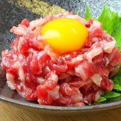 馬肉専門店 菅乃屋 馬刺し 熊本 カルビユッケ10ｐ