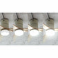 【限定クーポンで5%OFF！】Modern Collection LED シーリングファン REAL wood blades 昼白色 リモコン付き JE-CF004M  WH（ホワイト）