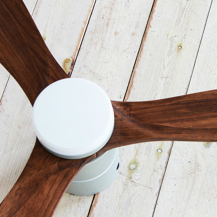【限定クーポンで5%OFF！】Modern Collection LED シーリングファン REAL wood blades 昼白色 リモコン付き JE-CF004M  WH（ホワイト）