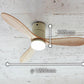 【限定クーポンで5%OFF！】Modern Collection シーリングファン REAL wood blades リモコン付き 三年保証JE-CF017　WH（ホワイト）