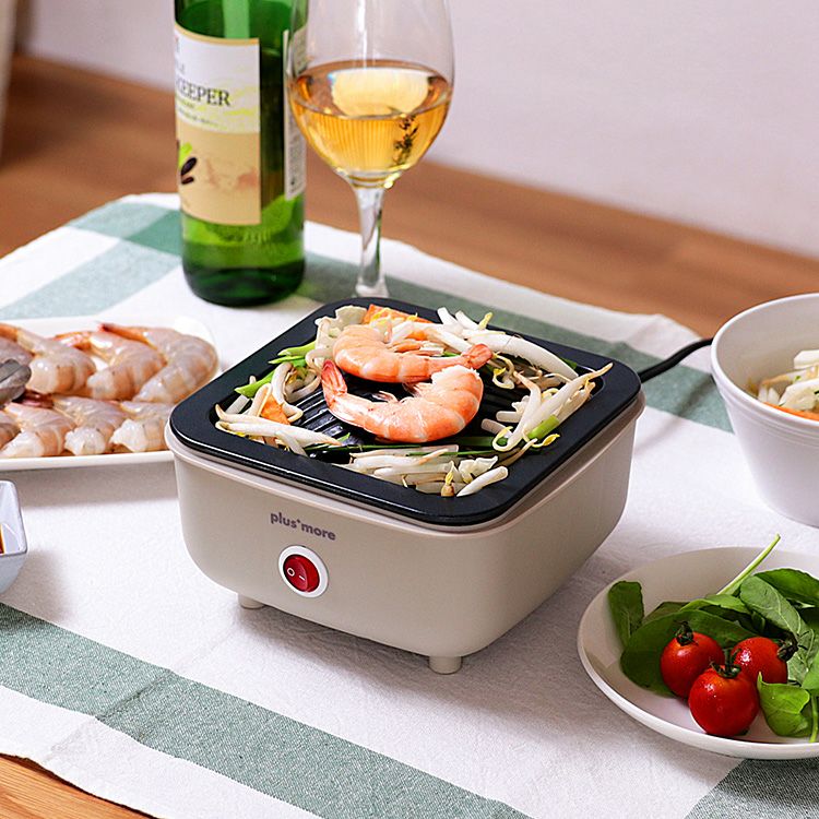 【限定クーポンで5%OFF！】TK（たこやきプレート）ちょい焼きグリル MO-SK001 plusmore プラスモア 公式店