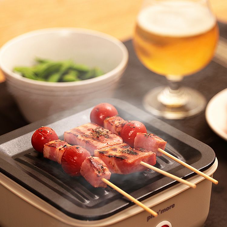【限定クーポンで5%OFF！】TK（たこやきプレート）ちょい焼きグリル MO-SK001 plusmore プラスモア 公式店