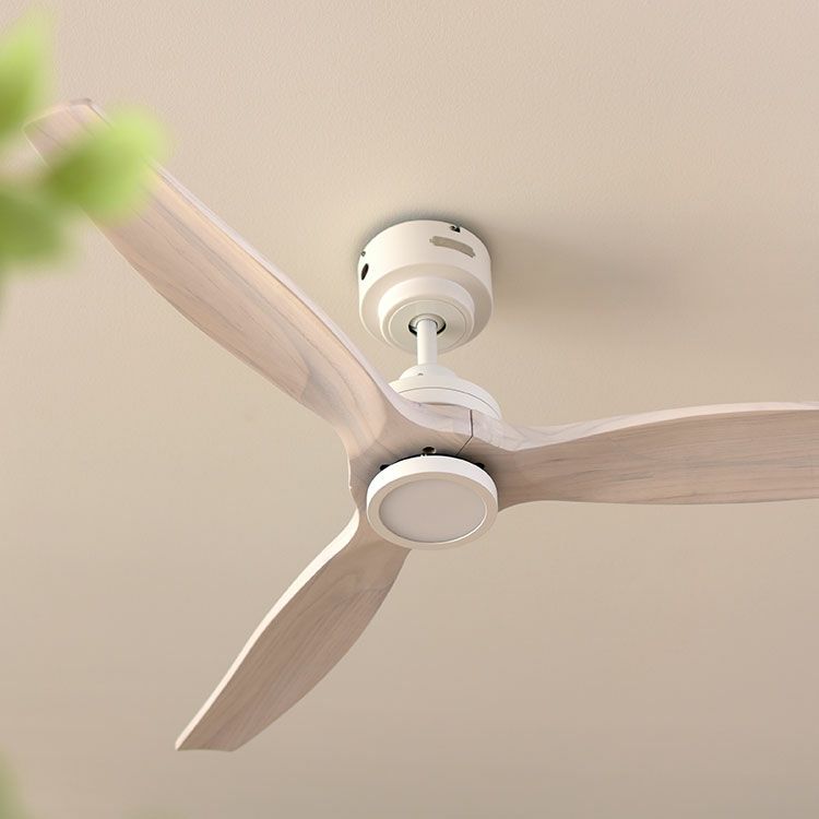 【限定クーポンで5%OFF！】BK（ブラック）LED シーリングファン JE-CF044 DCモーター REAL wood blades 公式店 LED内蔵