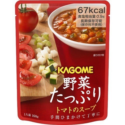 ｶｺﾞﾒ野菜たっぷり ﾄﾏﾄのｽｰﾌﾟ160G