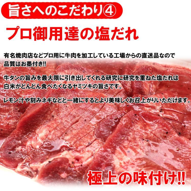 【先着10購入限定・18%OFF】厚切り牛タン500g 厚切り 塩だれ