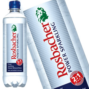 [1ケースご購入でもう1ケースプレゼント＆送料無料]ロスバッハー パワースパークリング 炭酸水 500ml×24本[賞味期限：3ヶ月以上]【1〜2営業日以内に出荷】強炭酸水 ソーダ スパークリング 割材 ドイツ