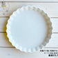 １０吋丸パイ皿 直径25.8cm  白い食器 白食器 耐熱皿 耐熱容器 磁器 ケーキ パイ オーブン皿 オーブン食器 業務用 本格   陶器のふる里  stockヤ
