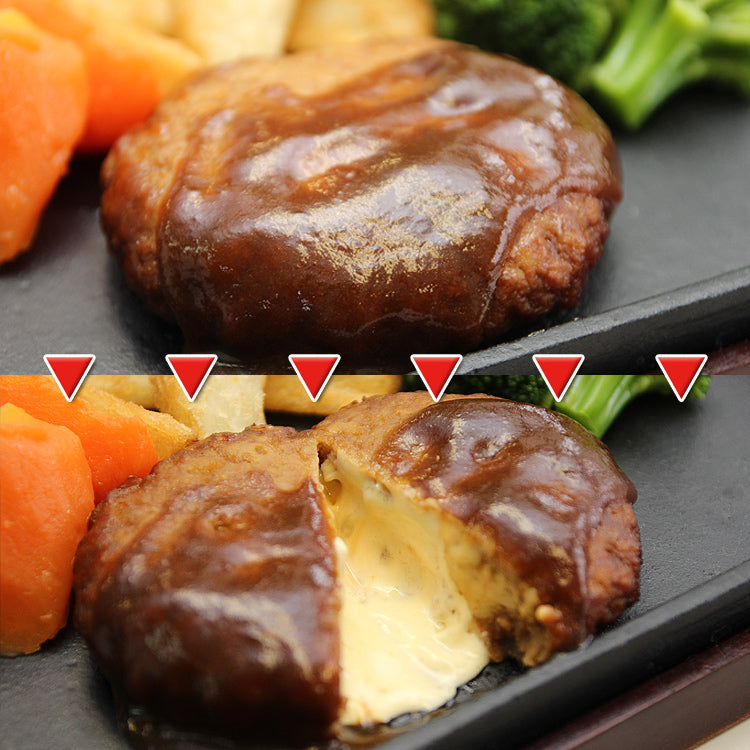 チーズINハンバーグ600g×4 【ホテル・レストラン御用達食材】