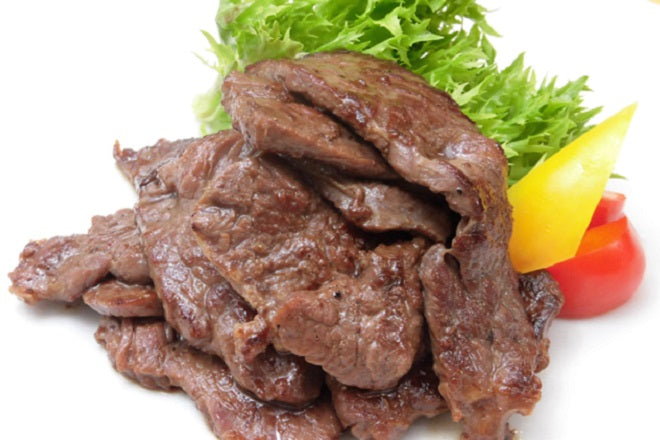 柔らかジューシー♪大人気の牛ハラミ8㎜スライス500g