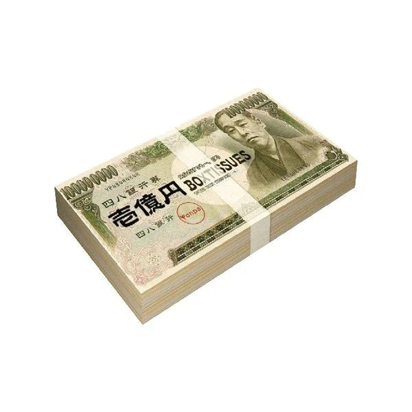 箱ティッシュ 壱億円ティッシュ30W 100個