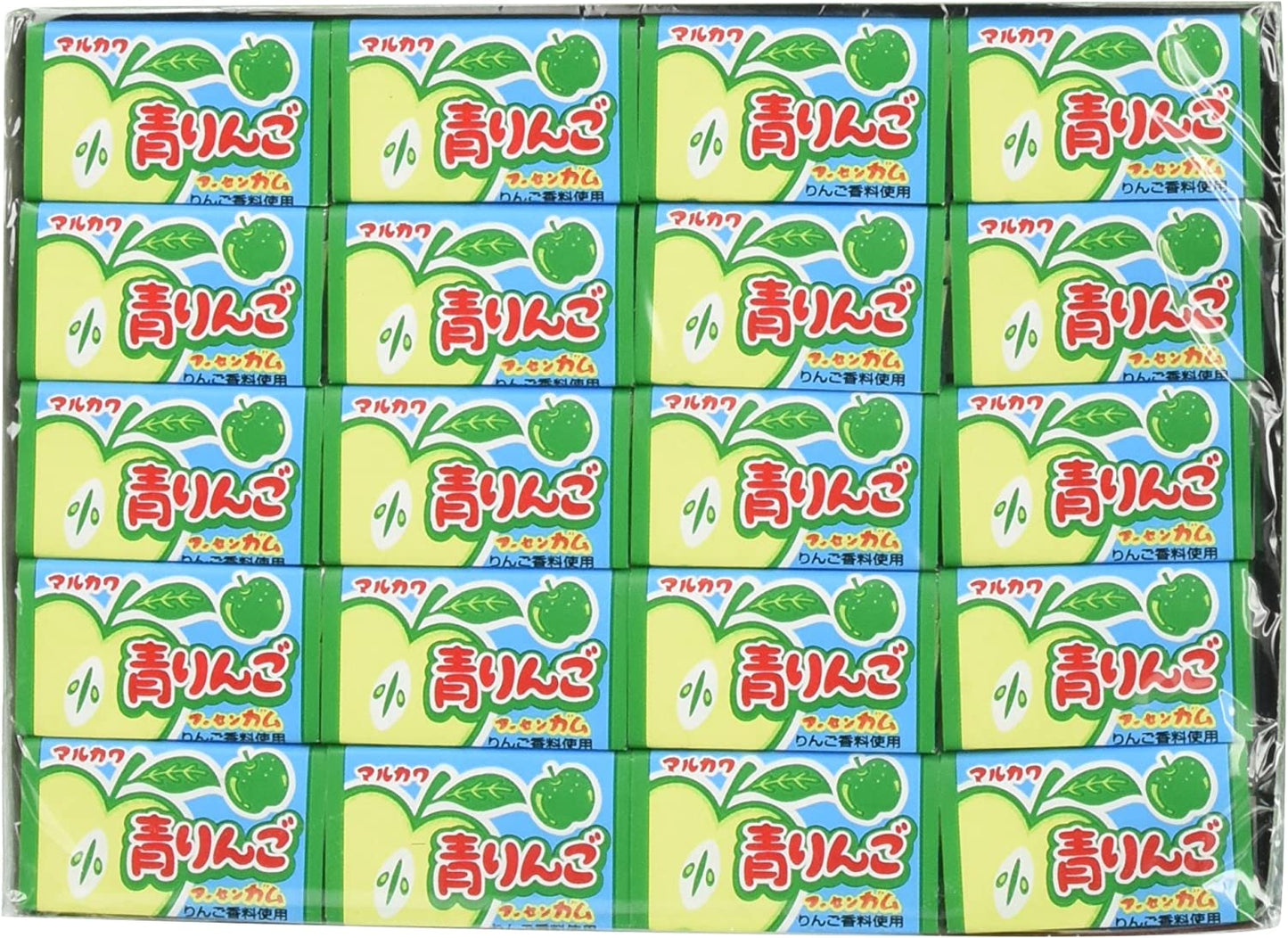 【たっぷり55個！】青りんごガム ガム バラ売り