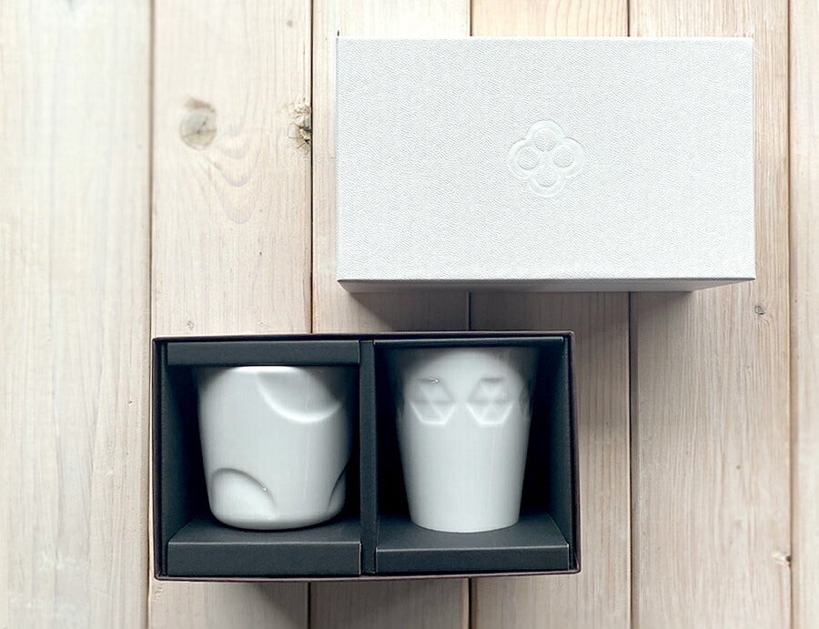 honokaほのか専用ギフトボックス２個入専用箱（単品） 幅19.5cm 引出物 贈答品 結婚祝い 還暦祝い 高級 シンプル タンブラー箱 美濃焼 日本製 小田陶器 母の日 父の日 食器 ギフト  陶器のふる里  trys小田