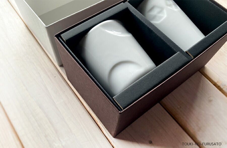 honokaほのか専用ギフトボックス２個入専用箱（単品） 幅19.5cm 引出物 贈答品 結婚祝い 還暦祝い 高級 シンプル タンブラー箱 美濃焼 日本製 小田陶器 母の日 父の日 食器 ギフト  陶器のふる里  trys小田