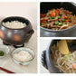 黒丸ご飯鍋３合炊き 三鈴陶器 みすずの土鍋 炊飯鍋 ごはん鍋 ごはん土鍋 ご飯鍋 ご飯土鍋 炊飯土鍋 ご飯釜 日本製 四日市 萬古焼  陶器のふる里  trysス