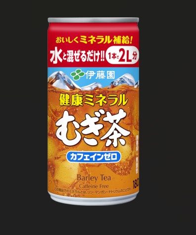 健康ミネラルむぎ茶 希釈用缶 180g（6本パック）×5セット 計30本【エコ得】