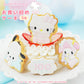 ★非掲載★サンリオキャラクターズベイビーズお食い初めケーキ5号 4?6人分 100日祝い お食い初め アイシングクッキー付きキティちゃん マイメロディ ポチャッコ サンリオ