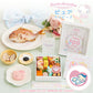 ★非掲載★お食い初め セット 料理 【サンリオキャラクターズベイビーズ お食い初め膳 -ピュアベイビーズ-】 鯛 歯固めの石 手引書 鯛めしレシピ 宅配 ギフト インスタ映え パーティー 出産祝い ARフォトフレーム