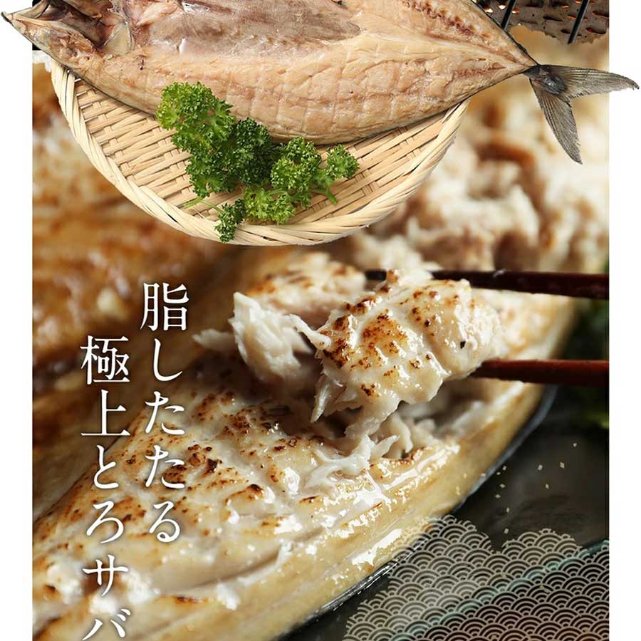 さば 開き 頭付 背開き 900g 450g×2枚 EPA DHA 豊富 青魚