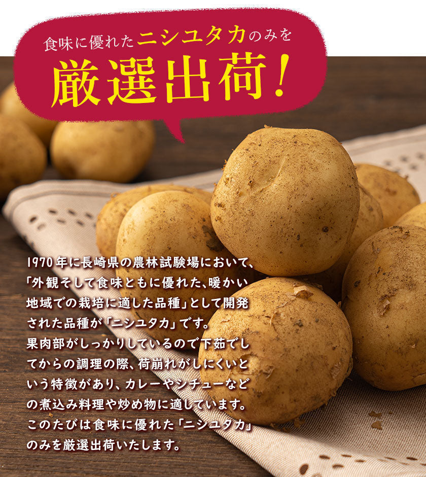 中園ファームのじゃがいも 新じゃが (馬鈴薯) 訳あり 4.5kg (M～2Lサイズ混合) 種子島産 ジャガイモ 芋 野菜 お取り寄せ