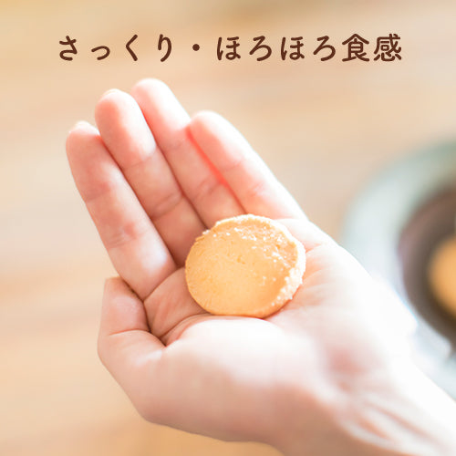 ほろほろ手作りクッキー　小麦粉不使用　16個入