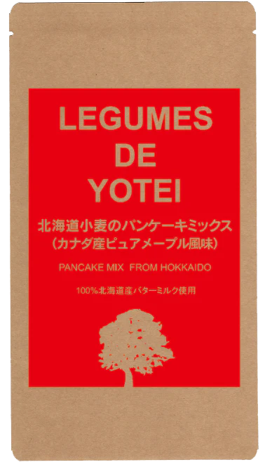 【タイムセール】【送料無料】メープル風味　北海道小麦のパンケーキミックス180g×3袋