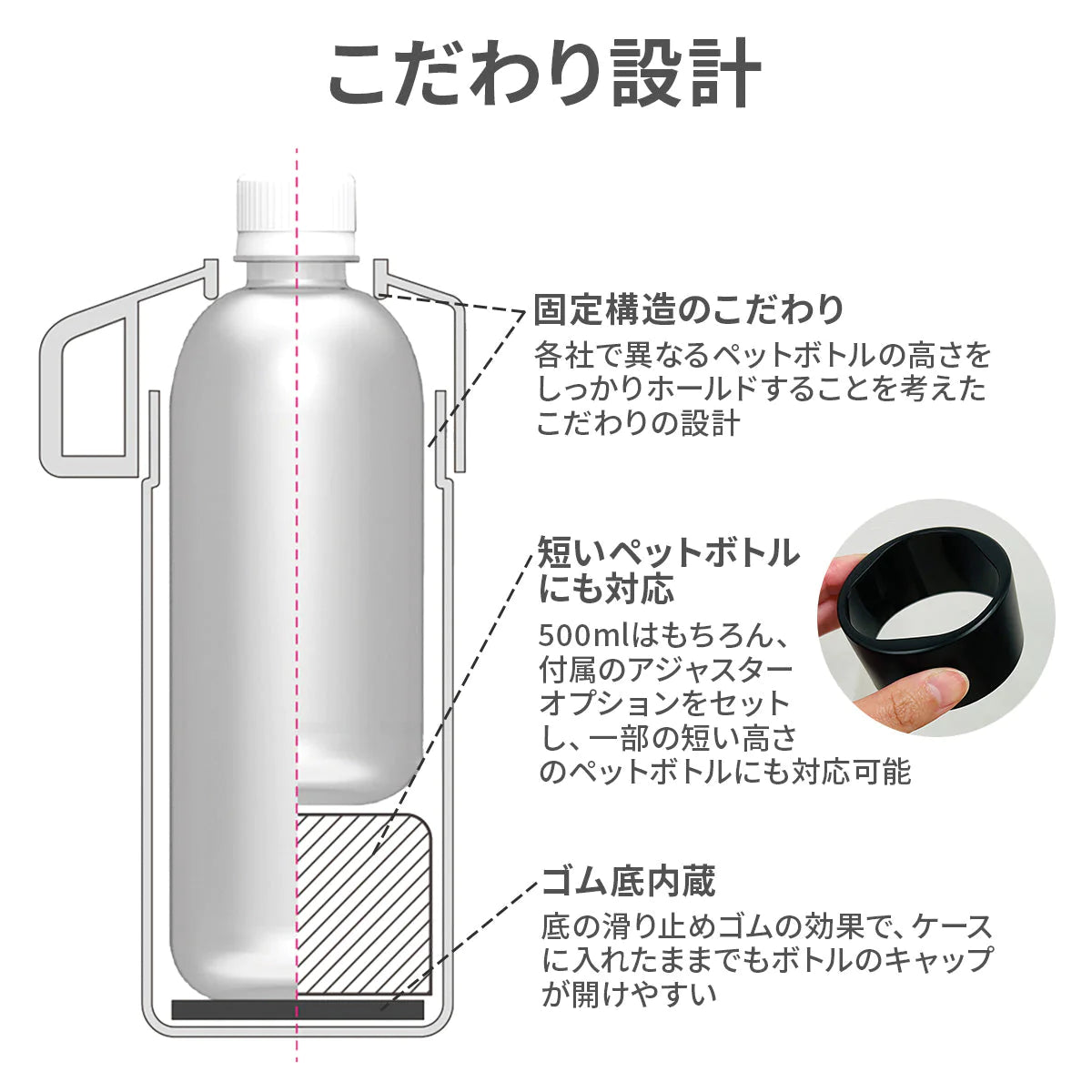 【ライトカーキ】STOS ストス ペットボトルクーラー ケース ペットボトル クーラー 保冷 ペットボトルホルダー ペットボトルカバー 真空 ステンレス 500 シンプル 暑さ対策 グッズ オフィス おでかけ ひんやり 公園  暑さ対策グッズ 子供 こども キッズ 男の子 女の子