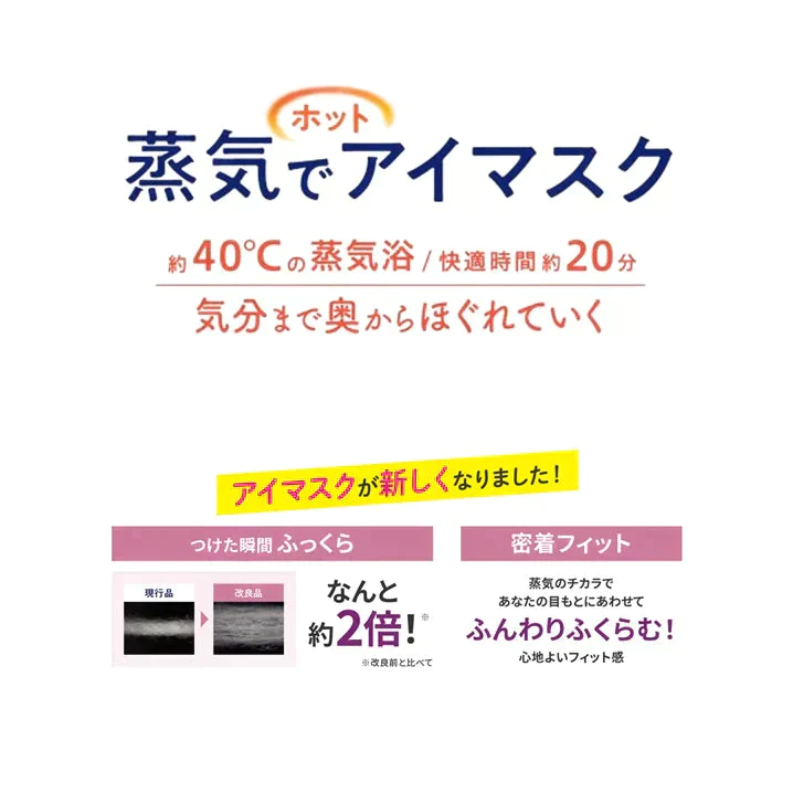 花王 めぐりズム 蒸気でホットアイマスク 6種類ｘ各２枚 12枚入り アソート 箱なし 追跡可能メール便