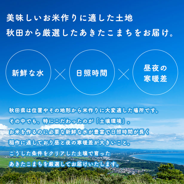 【精米5ｋｇ】秋田県産　あきたこまち　5ｋｇ　米びつ当番【天鷹唐辛子】プレゼント付き