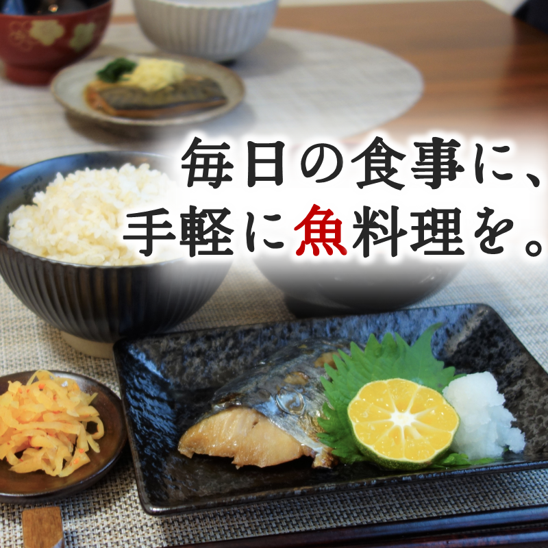 あたためるだけの煮焼き魚セット 和風 ５食入(ギフト用)