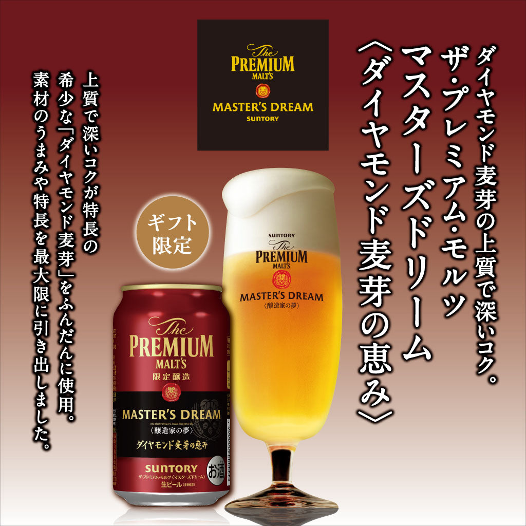 【訳あり】【家飲み用／贈答用不可】ビール プレゼント  酒 【送料無料】サントリー プレミアムモルツ 6種セット BMB3KS 4セット 350ml 44本 詰め合わせ セット リカボスオリジナルギフト お年賀