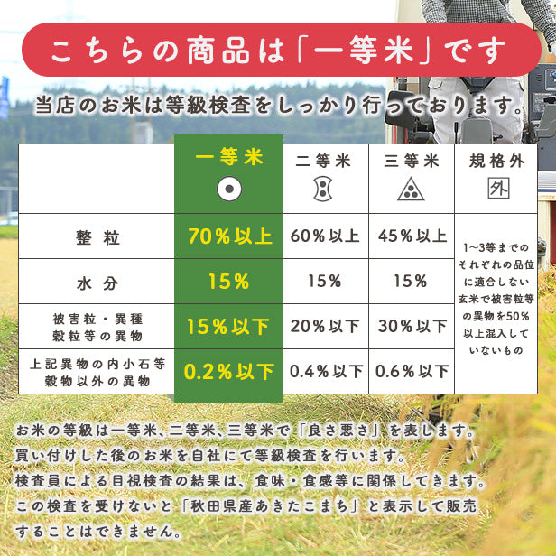 【無洗米10ｋｇ】秋田県産　あきたこまち10ｋｇ 5ｋｇ×2袋　令和3年産　一等米　厳選　送料無料　米　10ｋｇ　米びつ当番【天鷹唐辛子】プレゼント付き