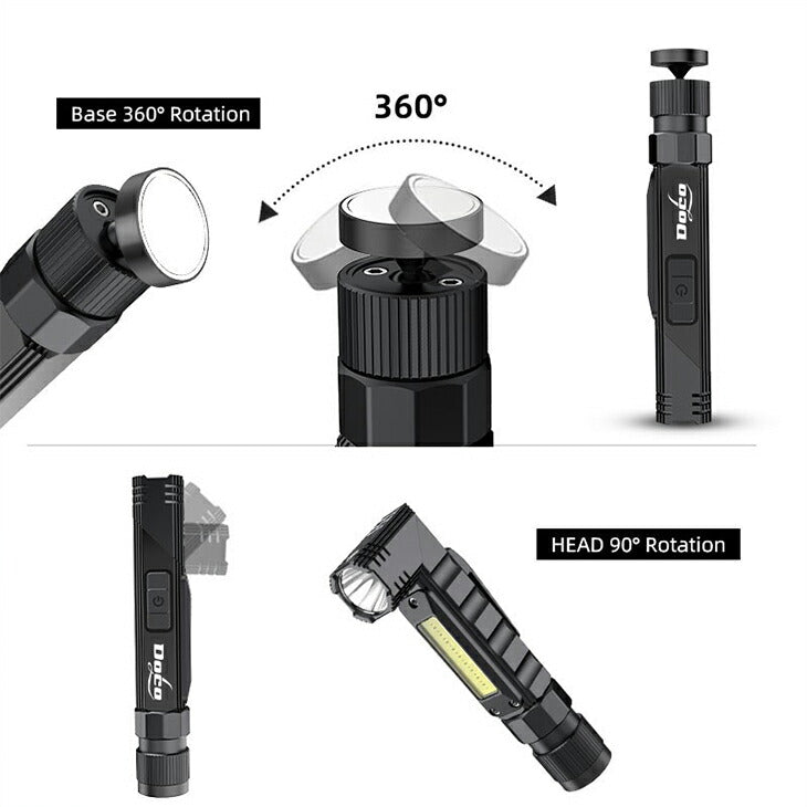 ＬＥＤ懐中電灯 登山 トレッキング マルチパワー 災害グッズ 防災 地震 充電式懐中電灯 携帯 防水 アウトドア LEDライト ヘッドライト G19(番号:141)