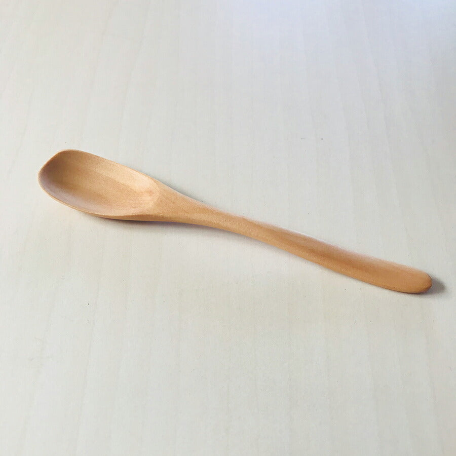 木製ティースプーン 全長14.8cm 木製カトラリー 木製スプーン キッズ  陶器のふる里  trys光
