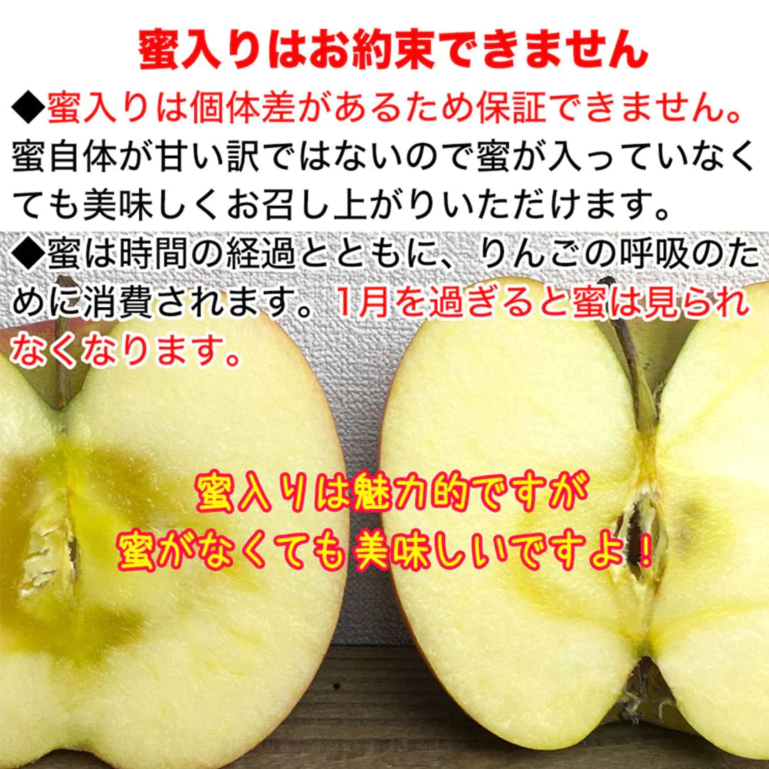 サンふじ 加工用 約3kg 7-16玉＃YAF0K030