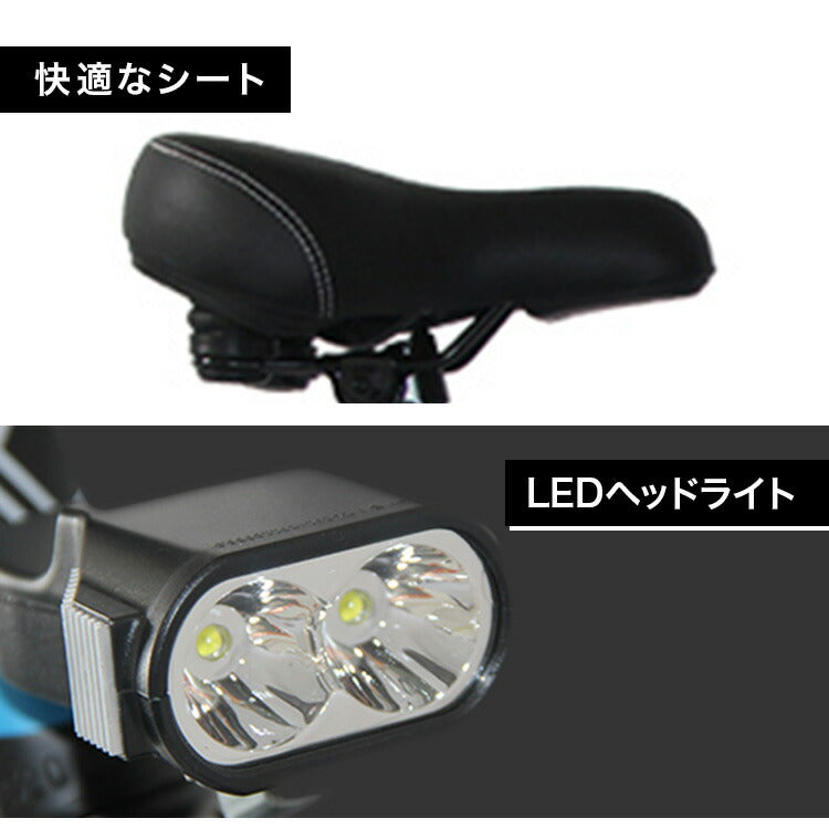 2021最新次世代Smart eBike,k808 おしゃれハイブリッド 小型折り畳み自転車　電動　14インチ 通勤 通学 サイクリング おしゃれ 3段階変速  軽量　レディース メンズ