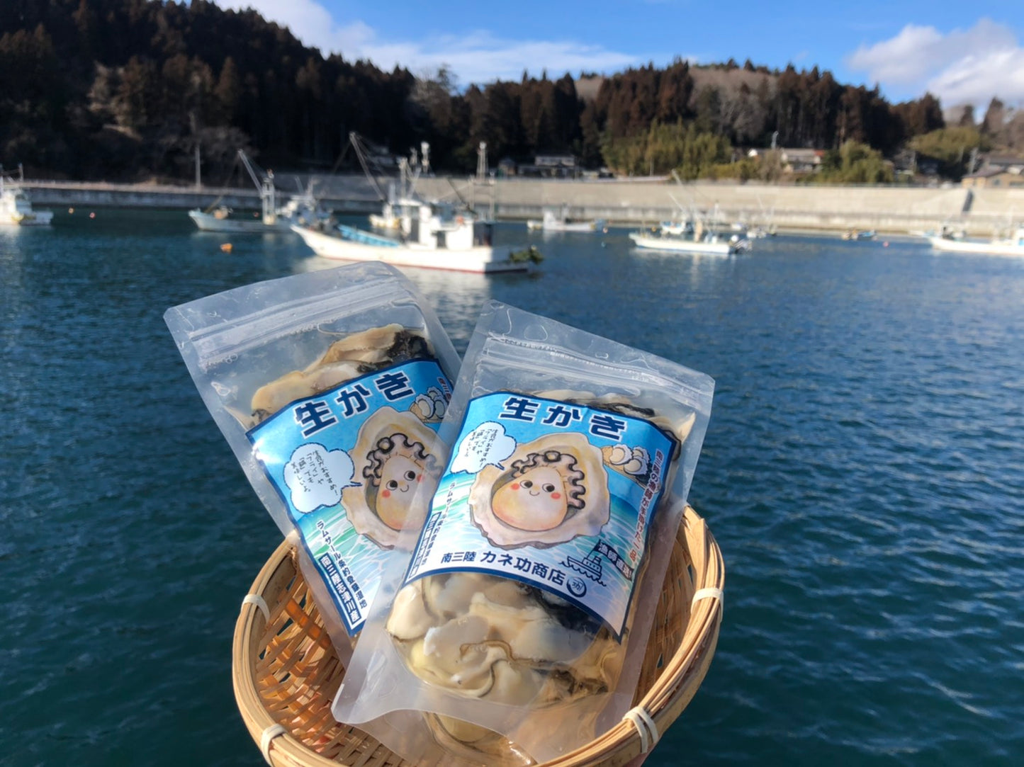 300g×5 注文受け付け後剥きます！南三陸志津川産 牡蠣 生食可 (むき身)