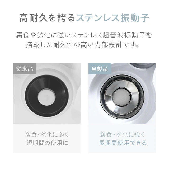 【ブラックフライデー目玉】（ホワイトウッド） ハイブリッド加湿器【1年保証】