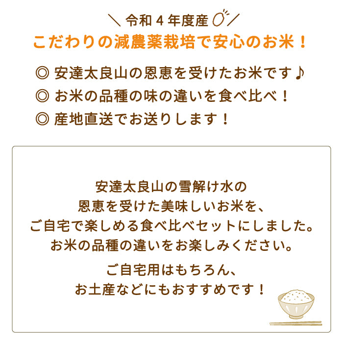 【3人シェア買いでお得】【令和4年産】【西村農園のお米】 3品種食べ比べセット6kg（コシヒカリ2kg、ひとめぼれ2kg、天のつぶ2kg） *