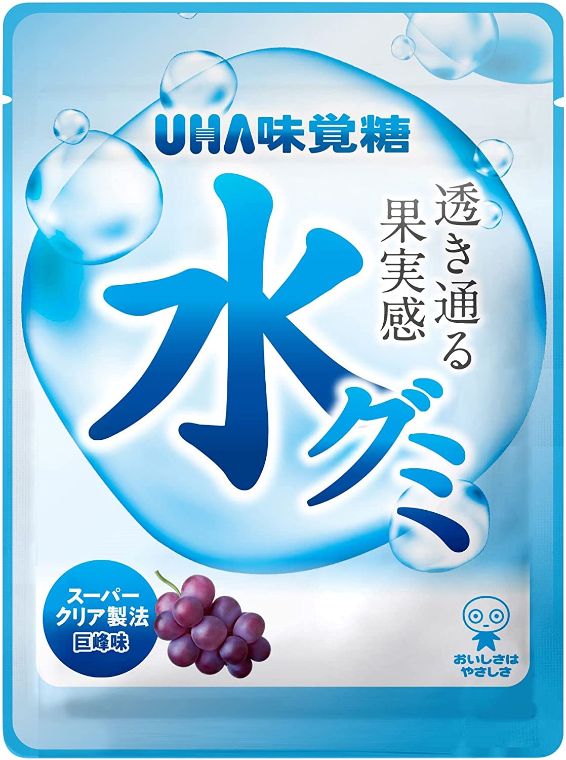 味覚糖 水グミ 巨峰 グミキャンディ 40g×5袋