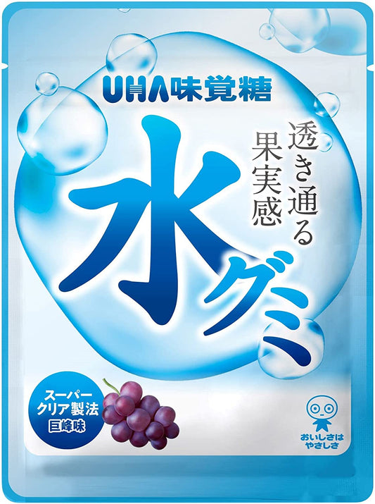 味覚糖 水グミ 巨峰 グミキャンディ 40g×5袋