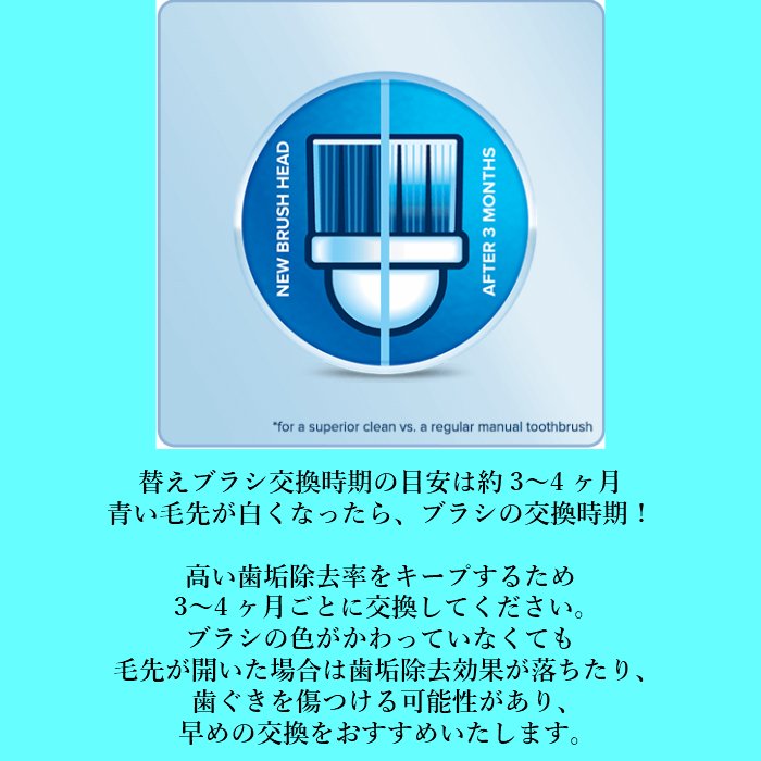 Braun Oral-B 純正 ブラウン オーラルB やわらか 極細毛ブラシ×10 替えブラシ 交換ブラシ 交換歯ブラシ オーラルビー EB60