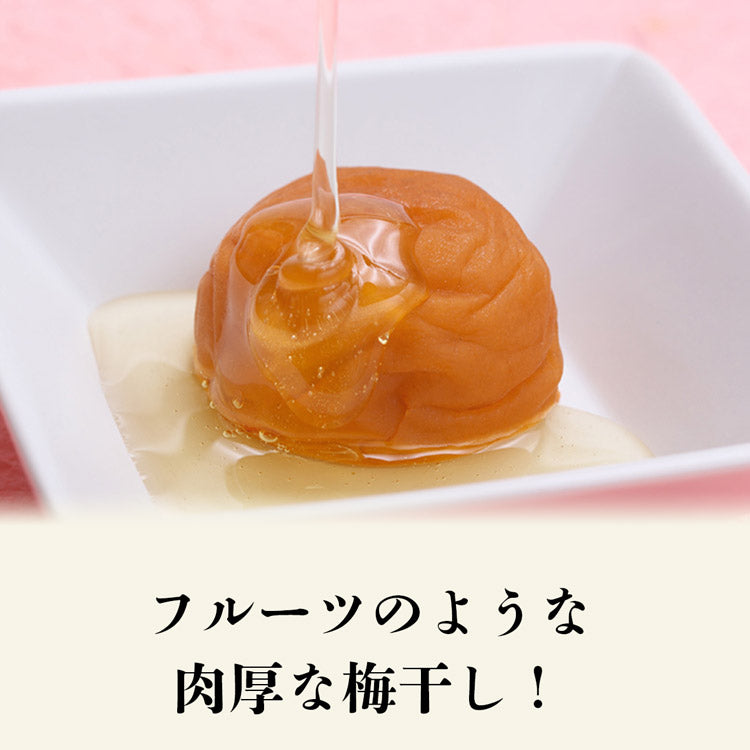 梅干し うめぼし しそ梅 はちみつ 紅白セット 減塩 3％ 和歌山県産 500g×2 計1kg 紀州南高梅 常温便