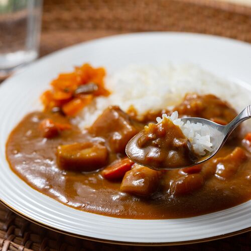 【2食入り！】レストラン用 ビーフカレー 200g×2個 （中辛）国産 カレー　※