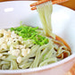 【先着30購入限定】九州熟成半生ざるうどん！専用めんつゆ付き！4人前セット 平打ち麺 ビタミン豊富なモロヘイヤ入り♪